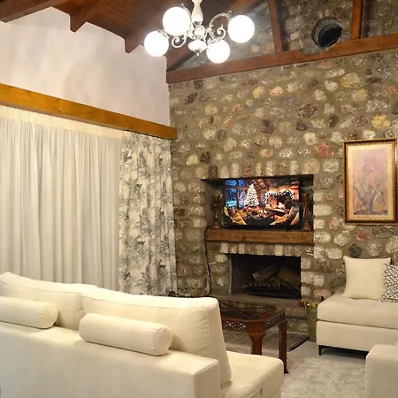 Selena - Stone With View And Fireplace