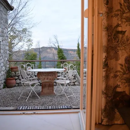 Selena - Stone With View And Fireplace Сasa de vacaciones Kernitsa