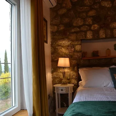 Selena - Stone With View And Fireplace Сasa de vacaciones Kernitsa